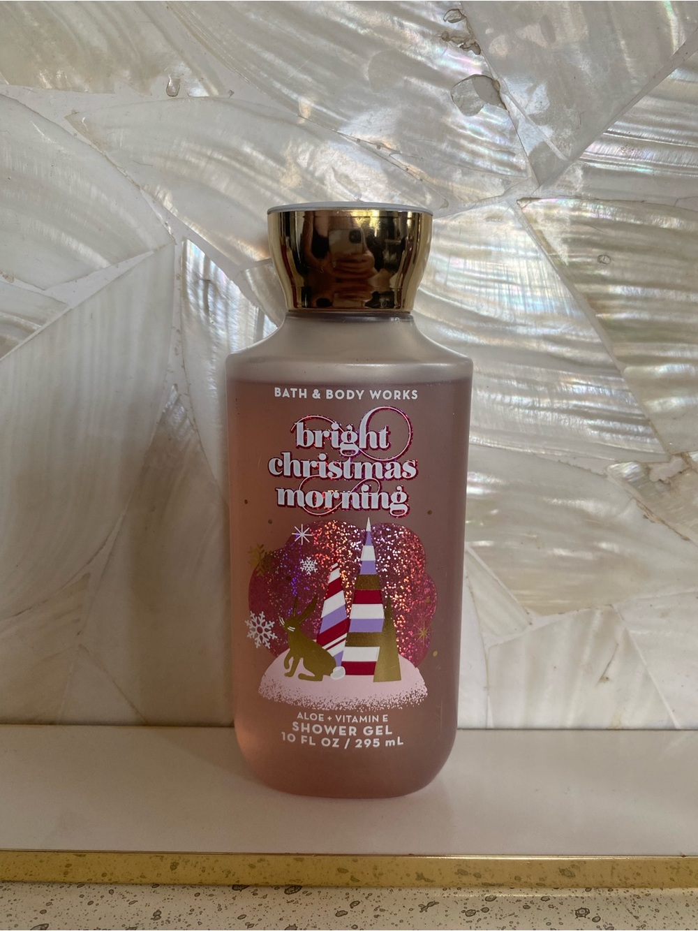 NEW Bath & Body Works Bright Christmas Morning Shower Gel FULL SIZE 10oz